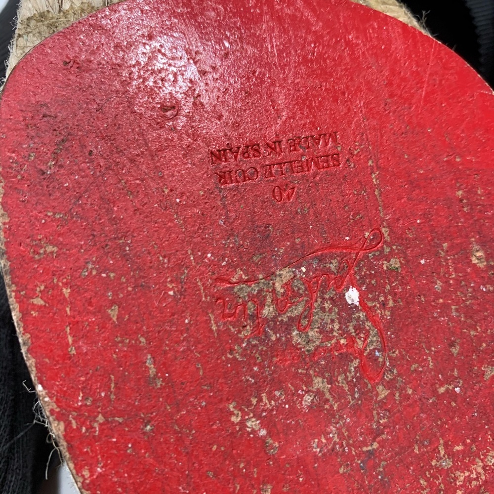 Christian Louboutin Espadrilles, Like new, 40 - Picture 9 of 9